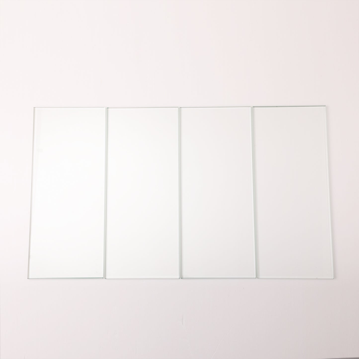 Square Glass Wind Gurad for Fire Table Glass Windshield For Fire Pit