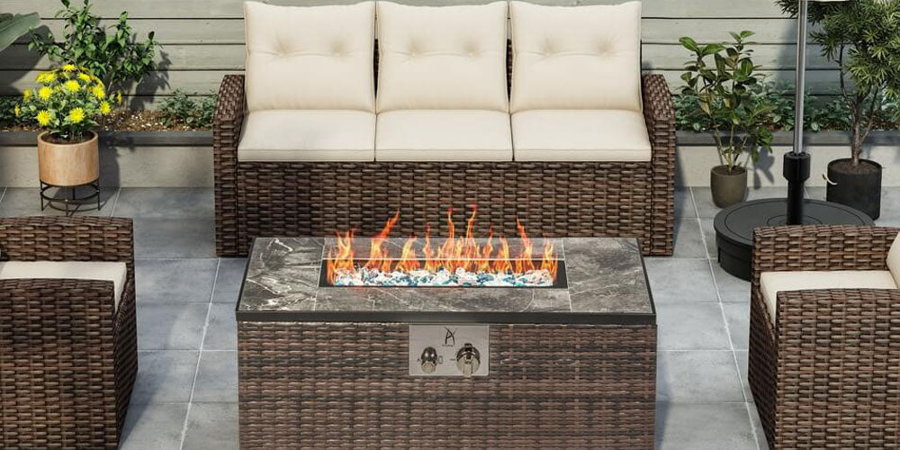 Outdoor Gas Fire Pit Safety Considerations – AJ-Enjoy