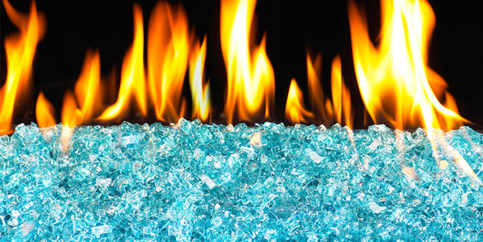 Why is my fire glass turning black?