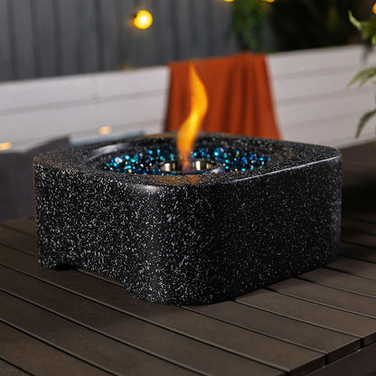 17'' Square Portable Tabletop Fire Bowl