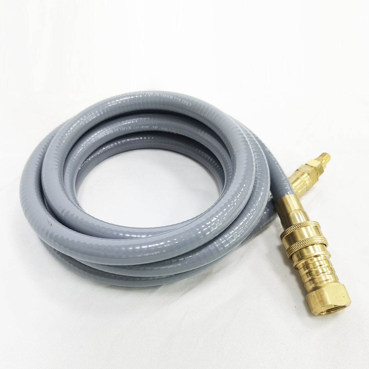 Natural Gas Conversion Kit for LP Fire Pit, Pizza Oven, Patio Heater and More Outdoor Appliance, 10 Feet Gas Line,7/16”