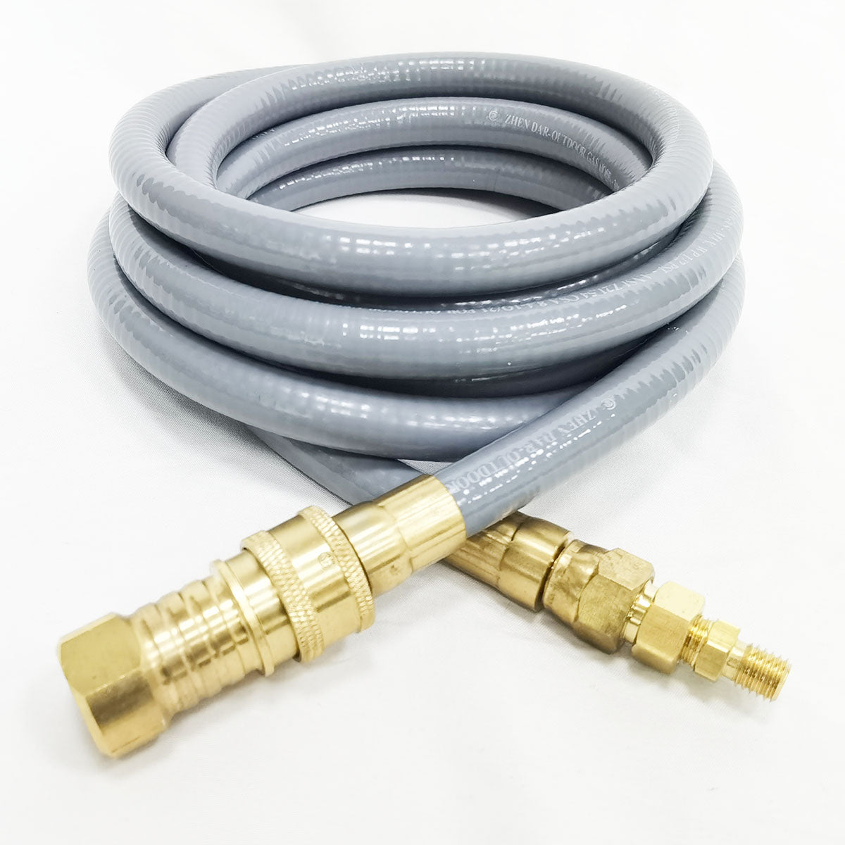 Natural Gas Conversion Kit for LP Fire Pit, Pizza Oven, Patio Heater and More Outdoor Appliance, 10 Feet Gas Line,7/16”