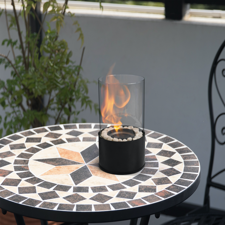 11''H Tabletop Fire Pit - Gel Tabletop Fire Pit