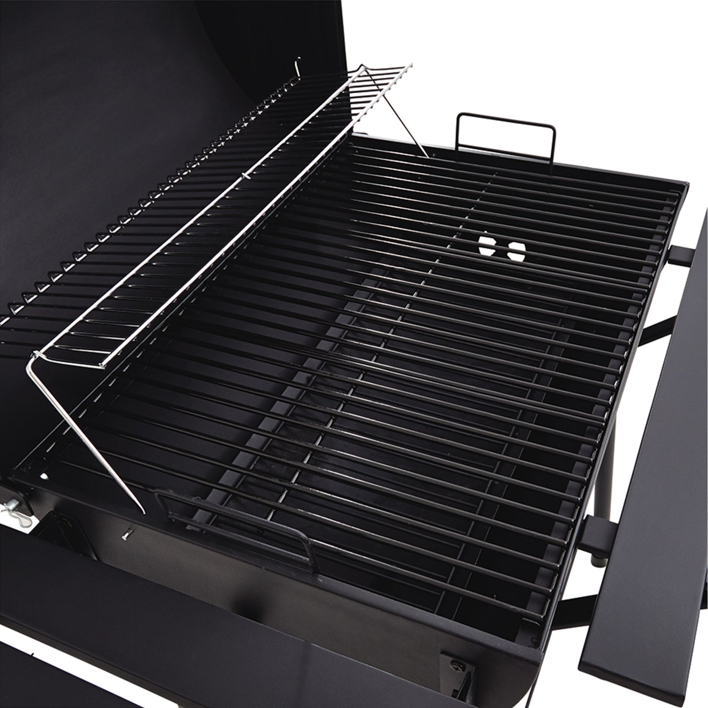 Stainless Steel Charcoal 30" Barrel BBQ Grill Barbecue Smoker for Outdoor Picnic,Black