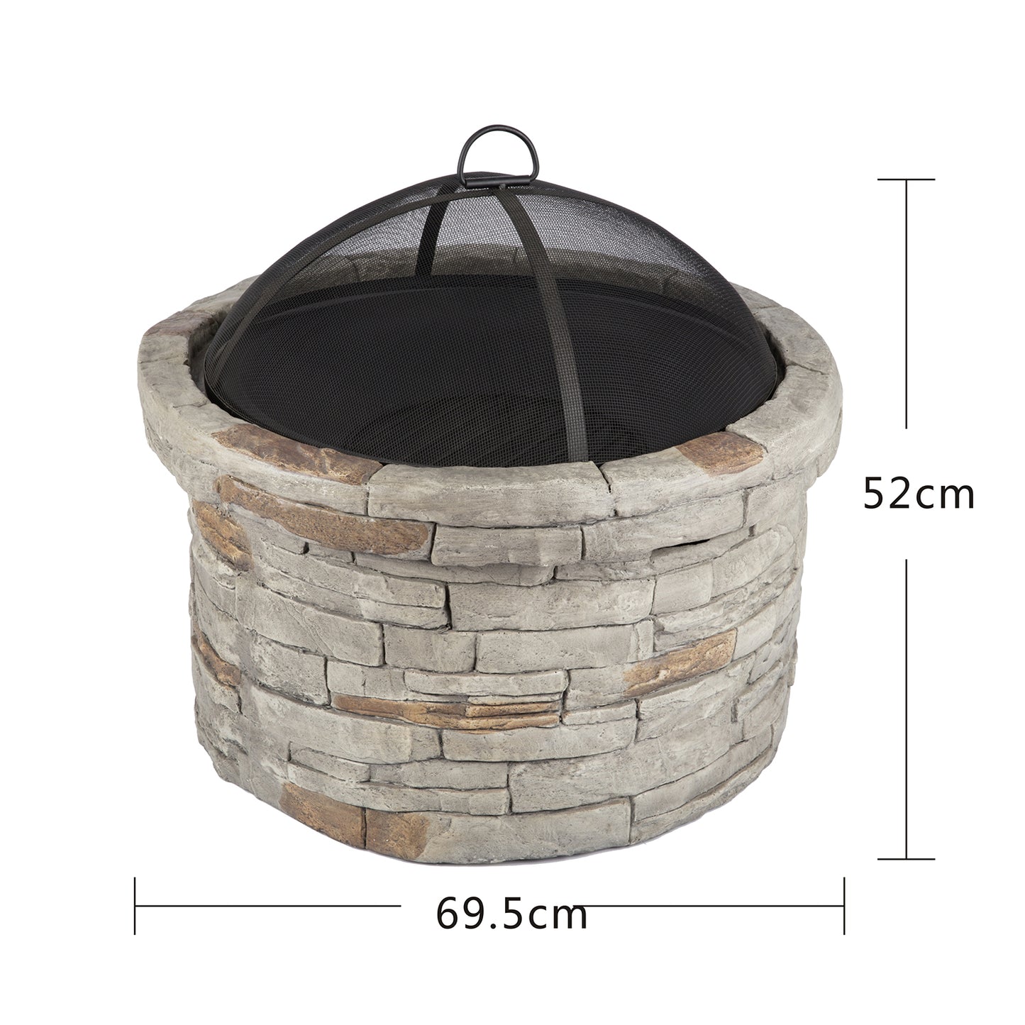 Magnesium oxide Fire Pit