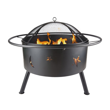 Wood Burning fire pit in Iron material