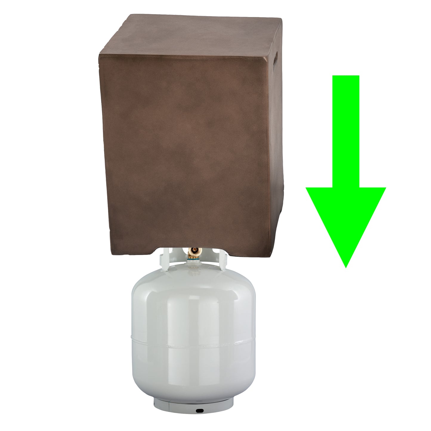 20lbs Hideaway Propane Gas Tank Cover/Holder, Outdoor Side Table