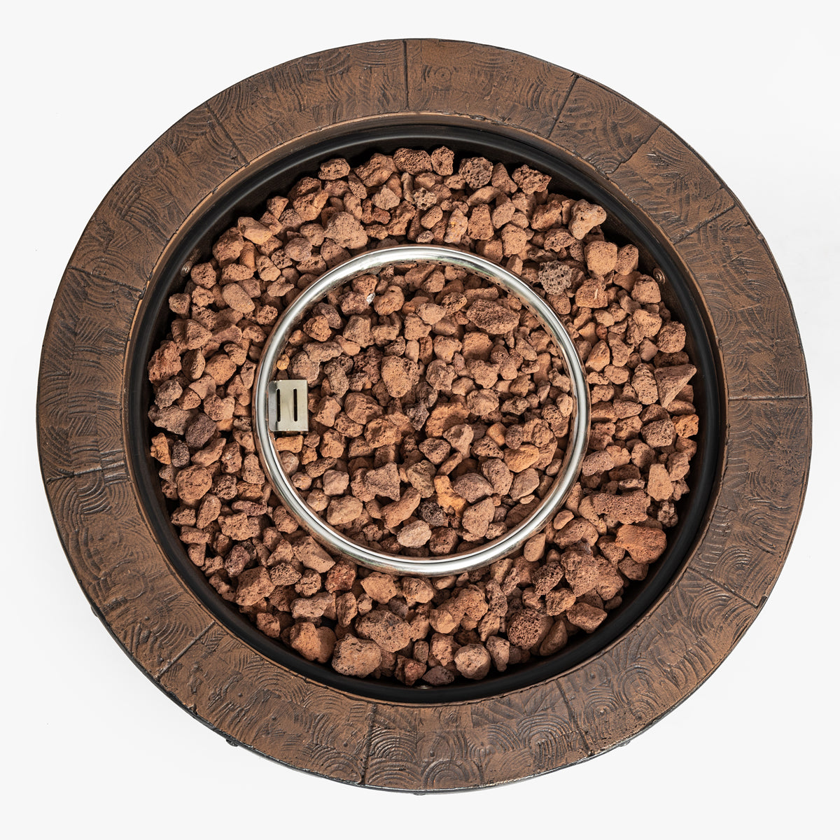 27" Outdoor Wine Barrel Gas Fire Pits - Rustic, Durable, and Stylish Designs for Your Backyard